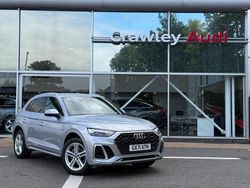 Silver Used 2021 Audi Q5 S-Line SUV | £30,150 (Fair price)