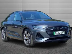 Grey Used 2022 Audi e-tron Sportback Advanced SUV | £35,995 (Expensive)