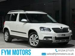 White Used 2015 Skoda Yeti SE L SUV | £7,695 (Fair price)