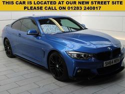 Blue Used 2015 BMW 420 M Sport Coupe | £10,500 (Fair price)