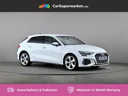 White Used 2023 Audi A3 e-tron S-Line Hatchback | £20,997 (Fair price)