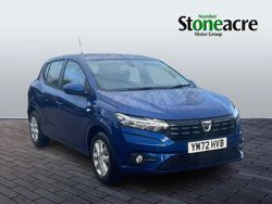 Blue Used 2023 Dacia Sandero Comfort Hatchback | £10,886 (Good price)