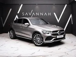 Silver Used 2020 Mercedes GLC300 AMG Line Premium Coupe | £33,000 (Good price)