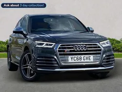 Grey Used 2018 Audi SQ5 S-Line SUV | £31,200 (Fair price)