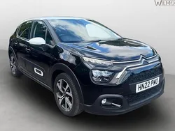 Black Used 2022 Citroën C3 PureTech Hatchback | £11,995 (Fair price)