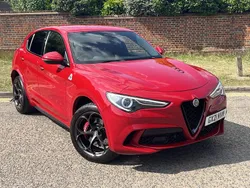 Red Used 2021 Alfa Romeo Stelvio Quadrifoglio SUV | £43,799 (Fair price)