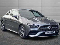 Grey Used 2021 Mercedes CLA220 AMG line Sedan | £20,498 (Good price)