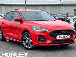 Red Used 2023 Ford Focus ST-Line Hatchback | £15,095 (Good price)