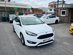 White Used 2017 Ford Focus ST-Line Hatchback | £6,995 (Fair price)