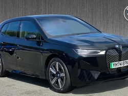 Black New 2024 BMW iX M Sport SUV | £57,999 (A bit pricey)