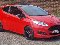 Red Used 2017 Ford Fiesta ST-Line Hatchback | £7,899 (Fair price)