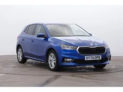 Blue Used 2024 Skoda Fabia SE L Hatchback | £17,683 (Fair price)