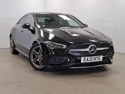 Black Used 2021 Mercedes CLA180 AMG Line Premium Plus Sedan | £26,998 (Fair price)
