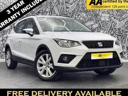 White Used 2021 Seat Arona SE Technology SUV | £9,995 (Fair price)
