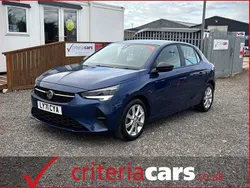 Blue Used 2021 Vauxhall Corsa Hatchback | £6,999 (Good price)