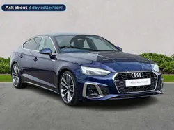 Blue Used 2022 Audi A5 Sportback S-Line Hatchback | £26,672 (Good price)