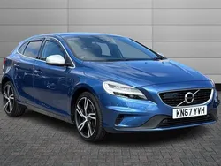 Blue Used 2017 Volvo V40 R-Design Pro Estate | £12,490 (Fair price)