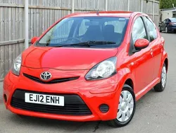 Red Used 2012 Toyota Aygo Hatchback | £3,949 (Fair price)