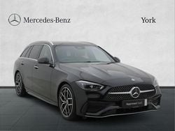 Black Used 2025 Mercedes C200 AMG Line Premium Estate | £34,500 (Fair price)