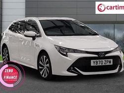 White Used 2021 Toyota Corolla Design Estate | £19,434 (Expensive)