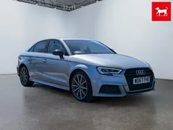 Silver Used 2018 Audi A3 Black Edition Sedan | £11,990 (Super price)