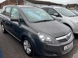 Grey Used 2013 Vauxhall Zafira MPV | £4,490 (A bit pricey)