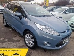 Blue Used 2010 Ford Fiesta Zetec Hatchback | £3,995 (Fair price)