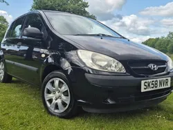 Black Used 2008 Hyundai Getz Hatchback | £1,494 (Good price)