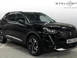 Black Used 2022 Peugeot 2008 Allure Premium SUV | £17,834 (Fair price)