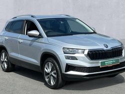 Metallic brilliant silver Used 2024 Skoda Karoq SE L SUV | £24,380 (Fair price)