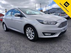 Silver Used 2015 Ford Focus Titanium Hatchback | £3,995 (Fair price)