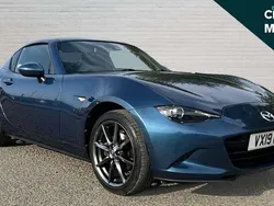 Blue Used 2019 Mazda MX5 Inclusive Cabriolet | £19,737 (Fair price)