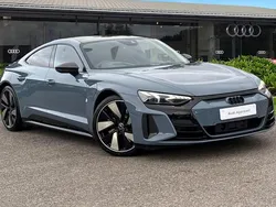 Grey Used 2022 Audi RS e-tron GT Advanced Sedan | £58,995 (Fair price)