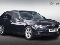 Black Used 2019 BMW 318 Sport Line Estate | £12,500 (Fair price)