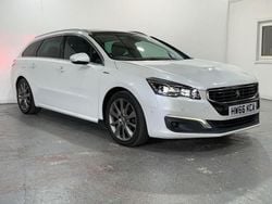 White Used 2016 Peugeot 508 GT-line Estate | £8,895 (Fair price)