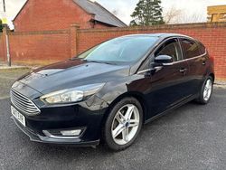 Panther black Used 2017 Ford Focus Titanium Hatchback | £7,995 (Fair price)