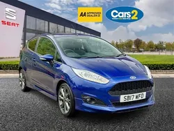 Blue Used 2017 Ford Fiesta ST-Line Hatchback | £6,781 (Good price)
