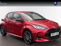 Red Used 2023 Toyota Yaris Hybrid Sport Hatchback | £19,999 (A bit pricey)