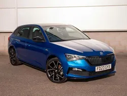Race blue metallic Used 2023 Skoda Scala Monte Carlo Hatchback | £19,995 (Fair price)