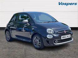 Black Used 2017 Fiat 500 S Hatchback | £8,000 (A bit pricey)