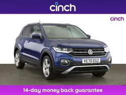 Blue Used 2020 VW T-Cross SEL SUV | £15,609 (Fair price)