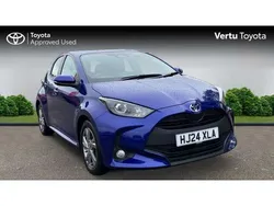 Blue Used 2024 Toyota Yaris Hybrid Hatchback | £16,480 (Good price)