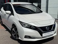 White Used 2022 Nissan Leaf Tekna Hatchback | £11,000 (Fair price)