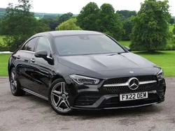 Black Used 2022 Mercedes CLA250 AMG Line Premium Plus Sedan | £26,900 (A bit pricey)