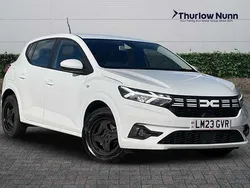 White Used 2023 Dacia Sandero Expression Hatchback | £10,499 (Good price)