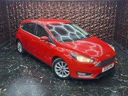 Red Used 2016 Ford Focus Titanium Hatchback | £4,499 (Fair price)