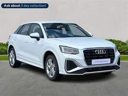 White Used 2021 Audi Q2 S-Line SUV | £17,899 (Fair price)