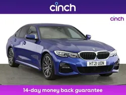 Blue Used 2021 BMW 320 M Sport Sedan | £20,599 (Fair price)