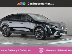 Black Used 2024 Peugeot 408 GT Sedan | £20,997 (Good price)