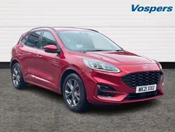 Red Used 2021 Ford Kuga ST-Line SUV | £17,300 (Good price)